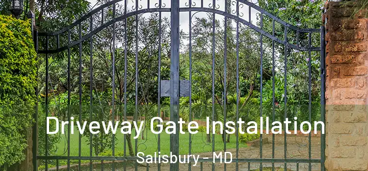  Driveway Gate Installation Salisbury - MD