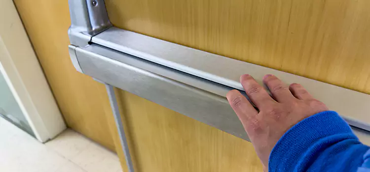 Installing a Push Bar on a Door Salisbury
